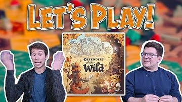Defenders of the Wild | Ridding the Greenery of Machinery | Board Game Playthrough