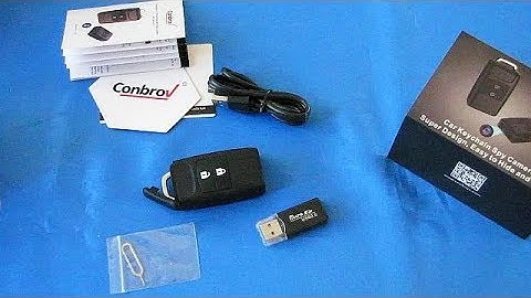 Conbrov T19 Night Day and Motion Detection Keychain Camera Review