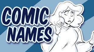 What to Name Your Webcomic??