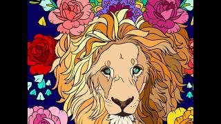 Lion = Paint By Number screenshot 2