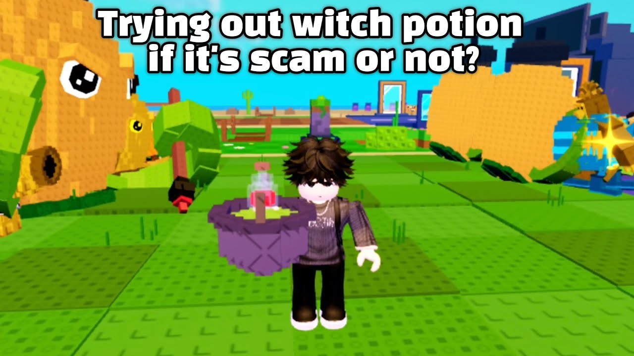 Trying Out Witch Potion in Plant Vs Brainrots! | Genshin Impact