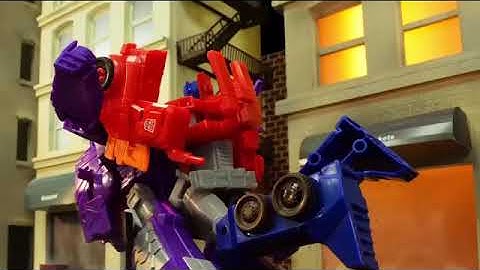 Transfomers Cyberverse in Stop Motion