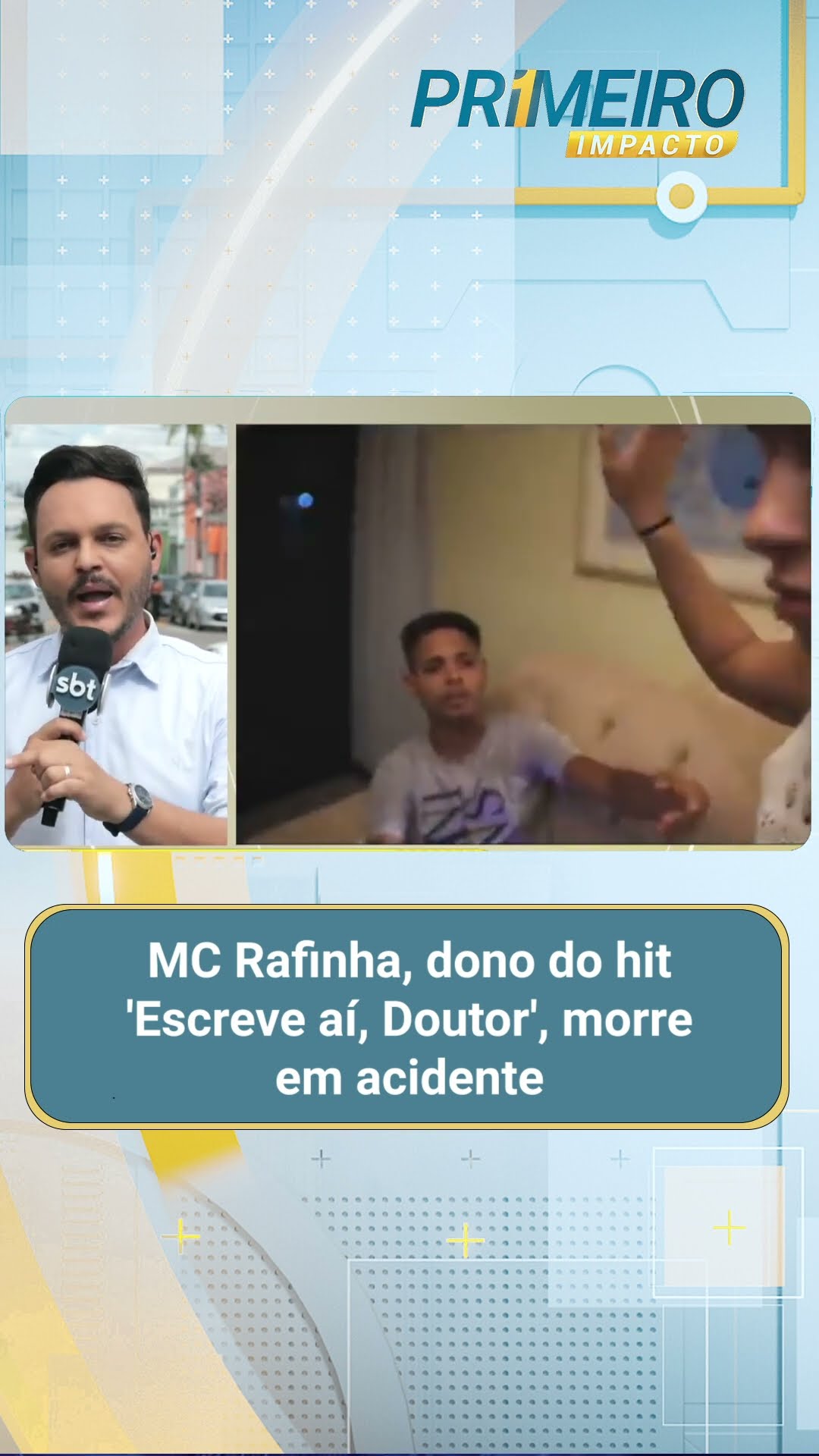MC Rafinha, dono do hit 'Escreve aí, Doutor', morre em acidente de moto