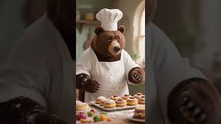 “Meet Pierre, The Adorable Pastry-Chef Bear 🧸🥐✨”