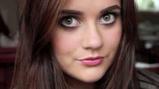 Aria Montgomery/ Lucy Hale from Pretty little liars makeup tutorial | EmmasRectangle