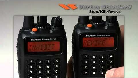 Vertex Standard Demo Stun Kill Revive features