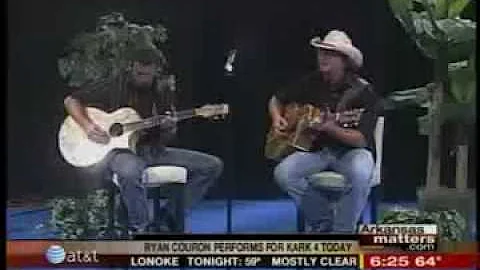 Ryan Couron and J C on KARK TV morning show