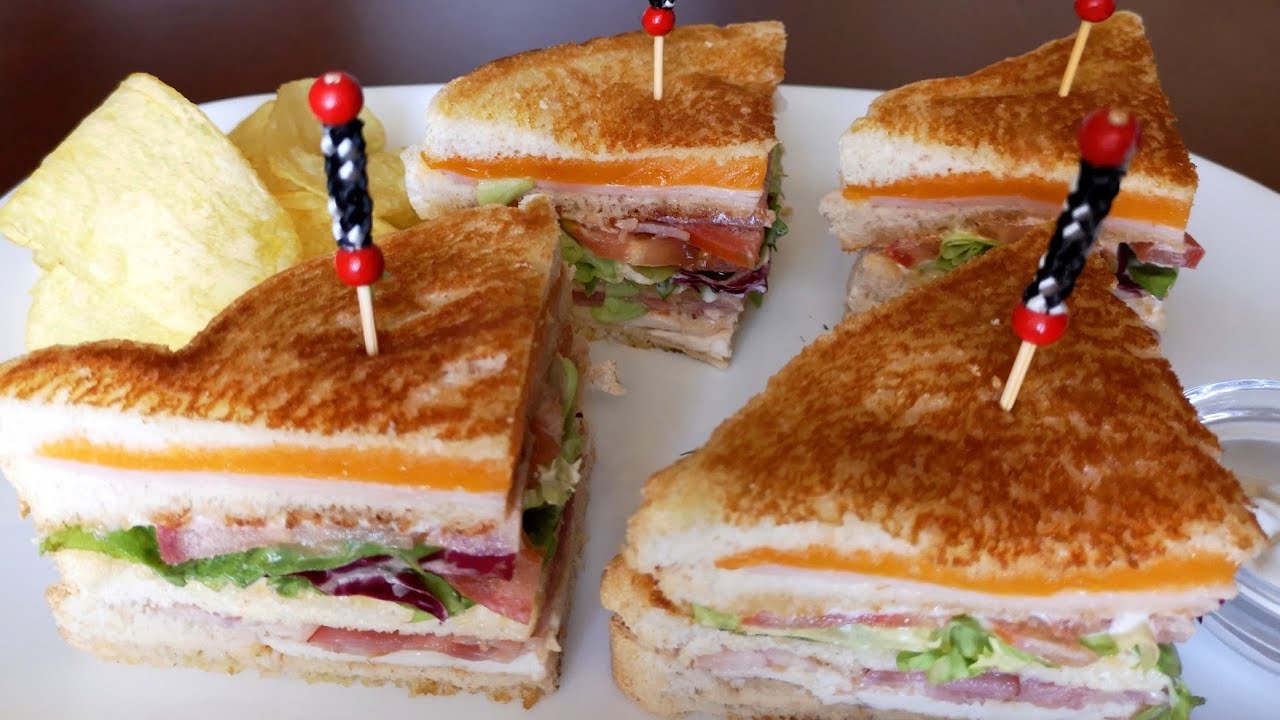🇺🇸 👍SANDWICH CLUB DE POLLO Y BEICON. //BEATRIZ COCINA.