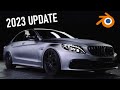 Blender car Animation | FREE Professional car model included 2023 UPDATE