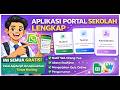 Satu Aplikasi Untuk Semua! Sistem Portal Sekolah | Fitur Jadwal, Kuis & Notif WA Absen ke Orang Tua