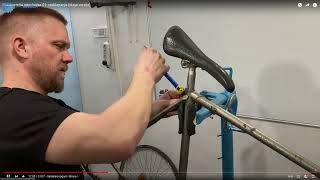 Vintage bicycle restoration 01: disassembly