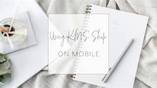 Tutorial: Using the KMS Shop on Mobile screenshot 1