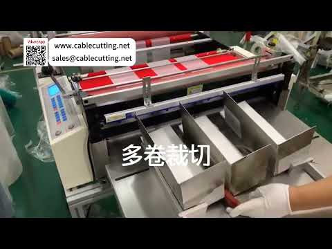 Precision Roll To Sheet Slicing Transverse Machine Setups Tools Automatic Smooth Operations