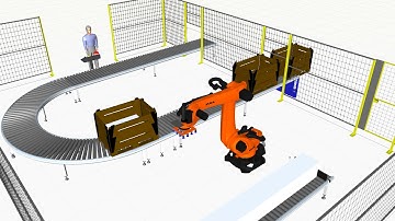 KUKA.Sim Pro : Simple Pick And Place