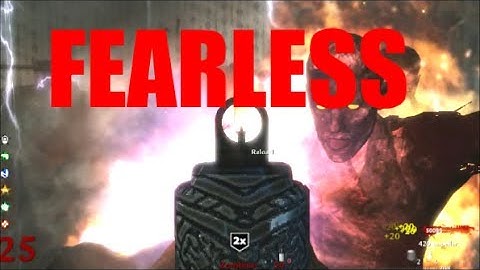 Custom Zombies - Fearless 57K Ending + Commentary