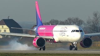 AIRBUS A321 NEO Rejected TAKEOFF with MAX BRAKE FORCE (4K)