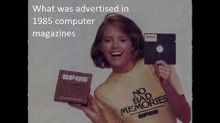 The history of print advertising. 1985 (part 1)