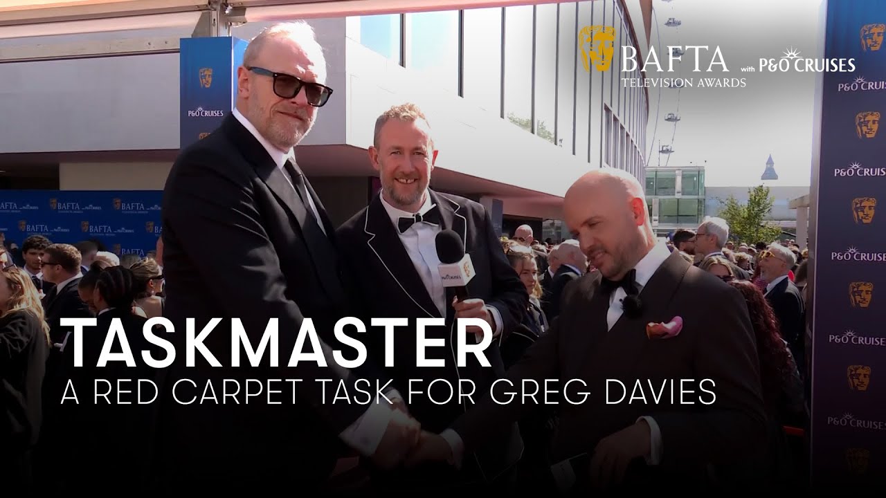 The ultimate Taskmaster task... Greg Davies has to find love at the BAFTA TV Awards