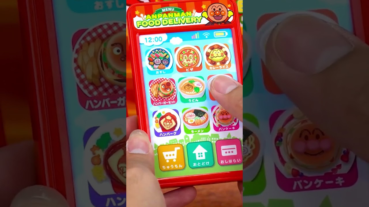 Satisfying Miniature: アンパンマンフードデリバリー おもちゃ #toys