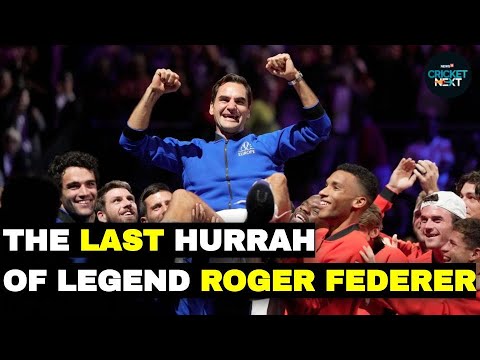 Tearful Roger Federer Bids Goodbye to Tennis