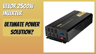 REVIEW (2026): VEVOR 2500W Inverter. Features