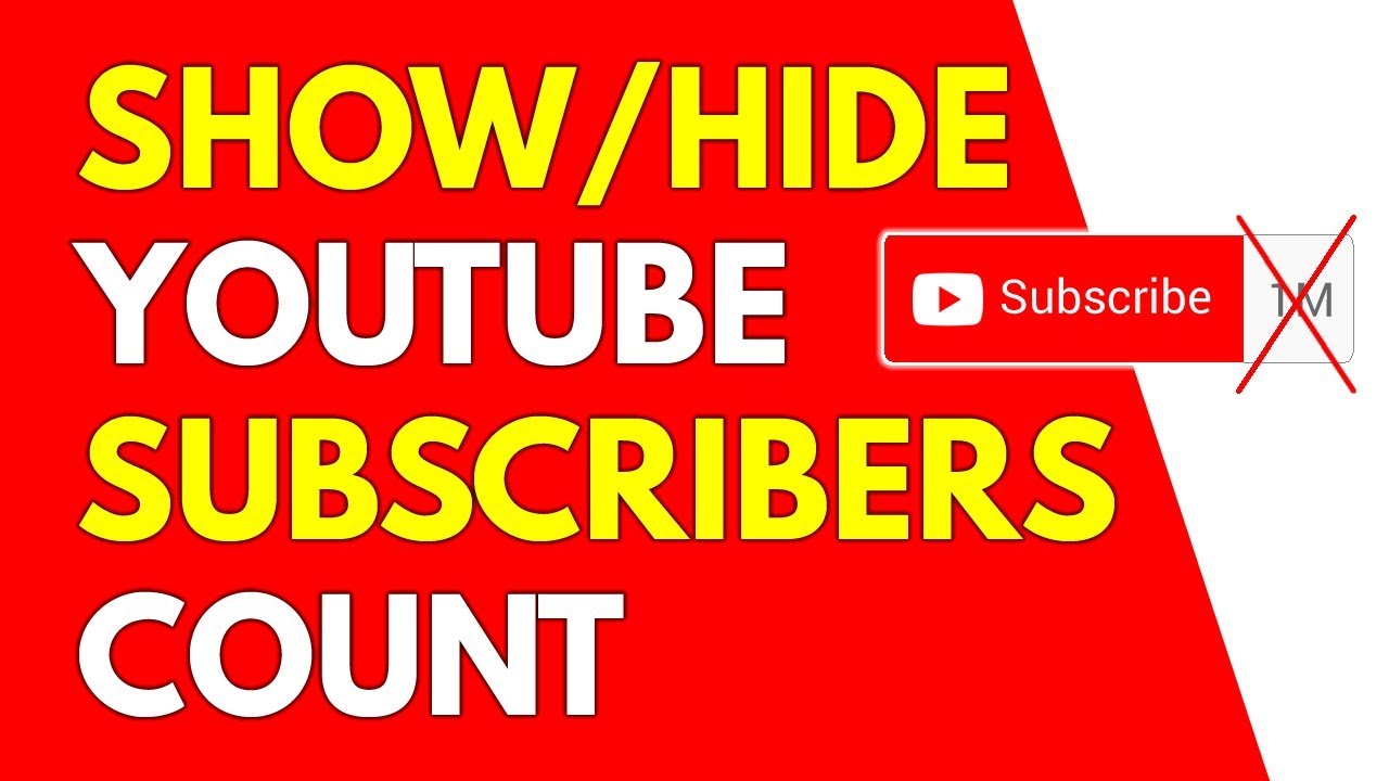 How To Hide Subscriptions On YouTube | How To Show/Hide Your YouTube