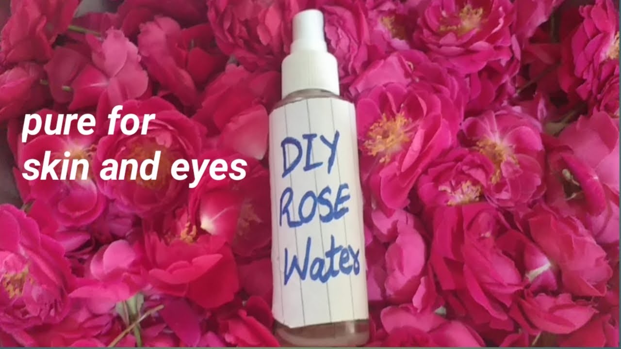 How to make rose water at home. DIY Pure rose water homemade rose