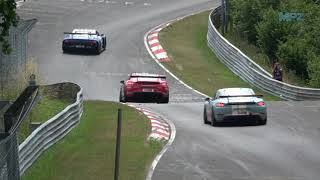 Nürburgring SPRUNG JUMP Nordschleife  Schwalbenschwanz  km17 - SLOMO