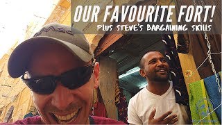 MIND BLOWN by this STILL Inhabited Fort of Jaisalmer, Rajasthan - INDIA travel vlog