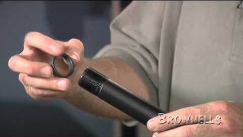 Brownells - Changing Standard Butt Stock To Collapsible