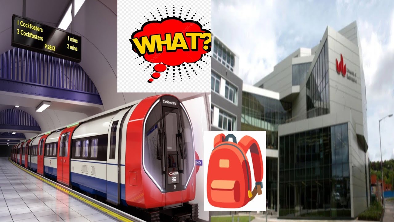 "From London to Campus Life: A Student’s Adventure to Luton University!"🚆🎒