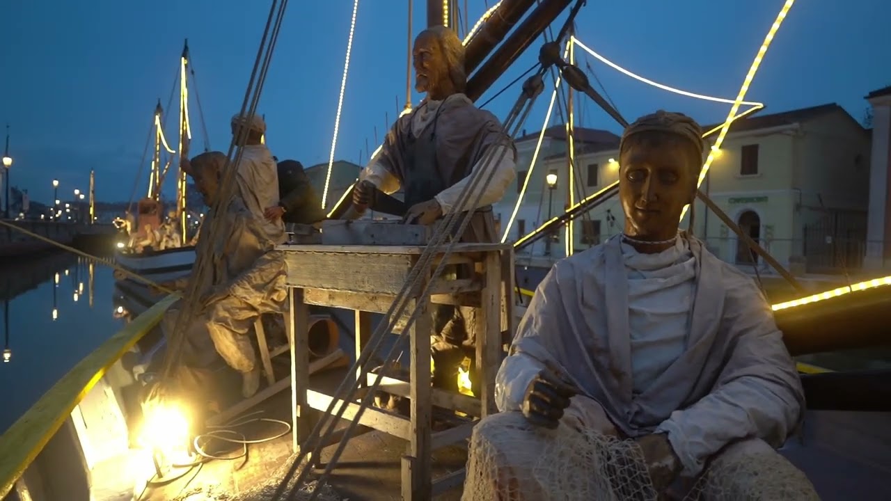 Presepe della Marineria di Cesenatico, il making of