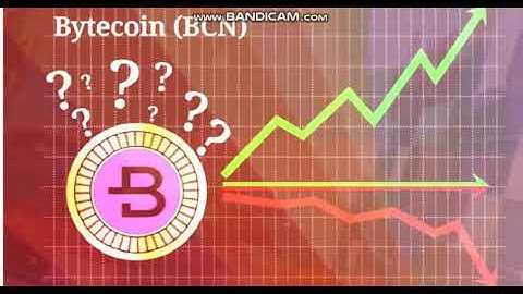 BYTECOIN BCN PRICE PREDICTION 2018 2019 2020