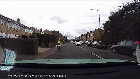 Reckless Overtake Near a Cyclist - Mock Test Fail