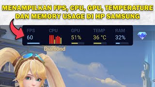 Cara Menampilkan FPS Game di HP Samsung | Cara Menampilkan FPS Saat Bermain Game di HP Samsung