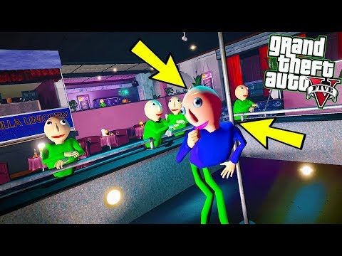 BALDİ KARISINI KURTARIRKEN HAPSE DÜŞÜYOR! - GTA 5 Baldi's Basics Mod