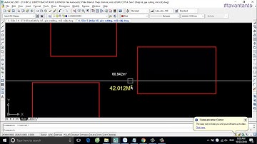 ✅ Lisp cad tính tổng diện tích nhiều hình ghi ra cực hay