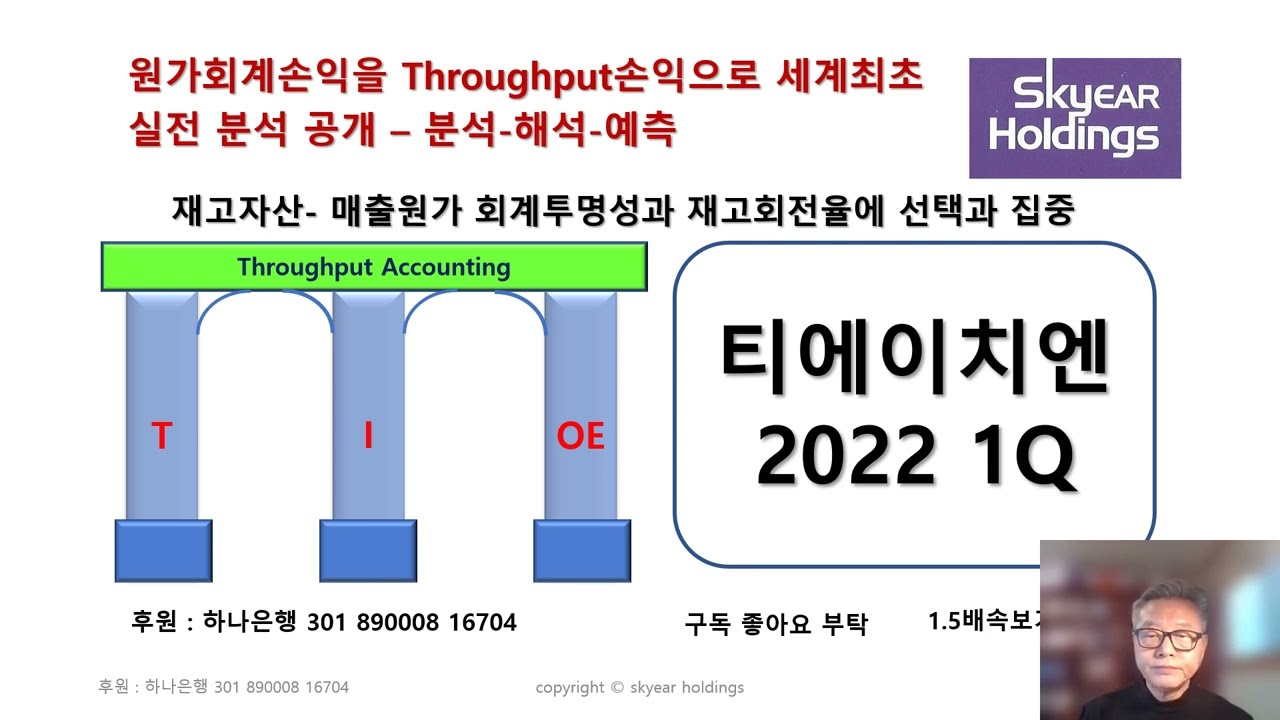 [TOC실증분석]티에이치엔 2022 1Q