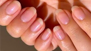 How to get beautiful solid nails without manicure - Nails care tips