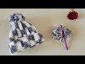 GORRO Tejido a Crochet (ideal para principiantes, todas las tallas)