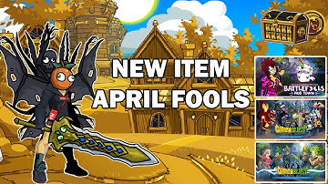AQW New Event April Fools, Shop, Drop Item, Badge DERP! - AdventureQuest Worlds