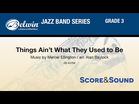 Things Ain't What