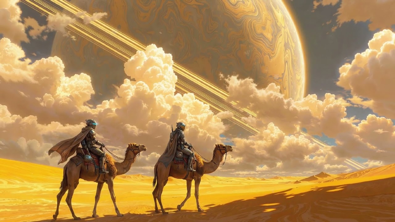 Психоделическое рок-путешествие по пустыне ☀️ | Космический песок и далёкая планета