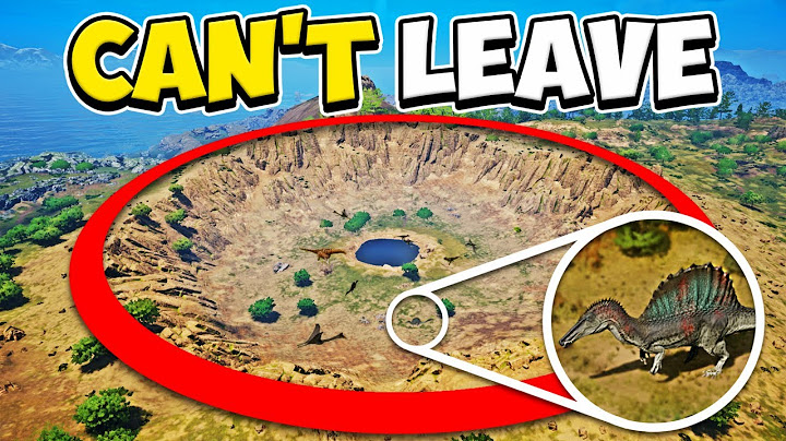 Path of Titans But I Can't Leave The Circle!!