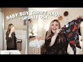 Thrifted Baby Boy Haul + Pregnancy Q&amp;A