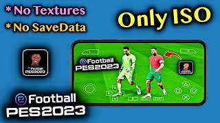 eFootball PES 2023 PSP English Version - Transfers, Kits, Tournament's - Android PES 23 Tap Tuber