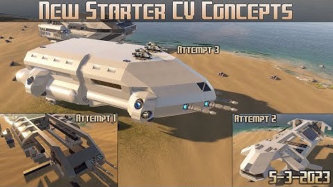 Empyrion Galactic Survival - New Starter CV Concepts