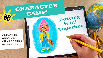 Procreate Character Camp! // How to Draw a Character: Putting it All Together