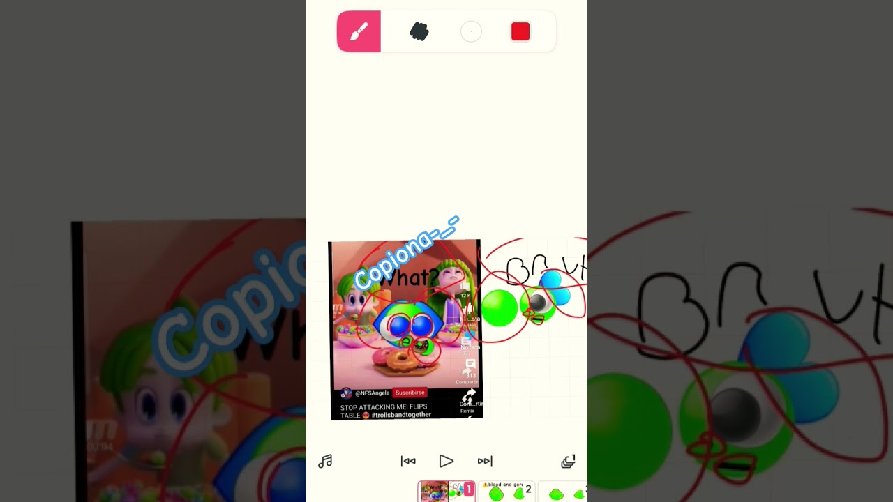 yo y hise esa skin ella me la copio -_-