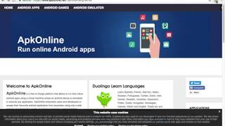 This is a video demo about the web browser extension apkonline free
online android emulator